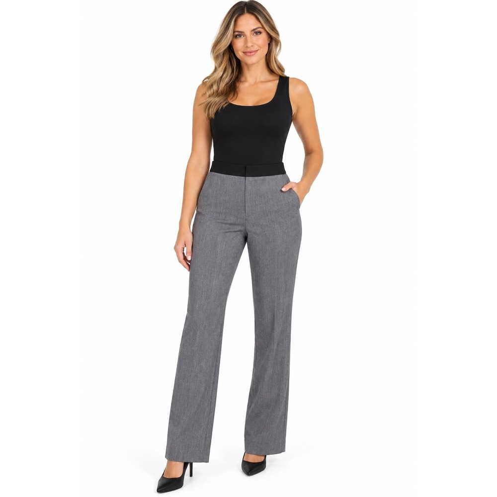 New Express Editor Barely Boot Low Rise Dress Pants Size 0 Workwear Office